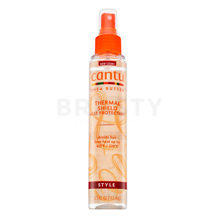 Cantu Shea Butter Thermal Shield Heat Protectant Styling-Spray für Wärmestyling der Haare 151 ml