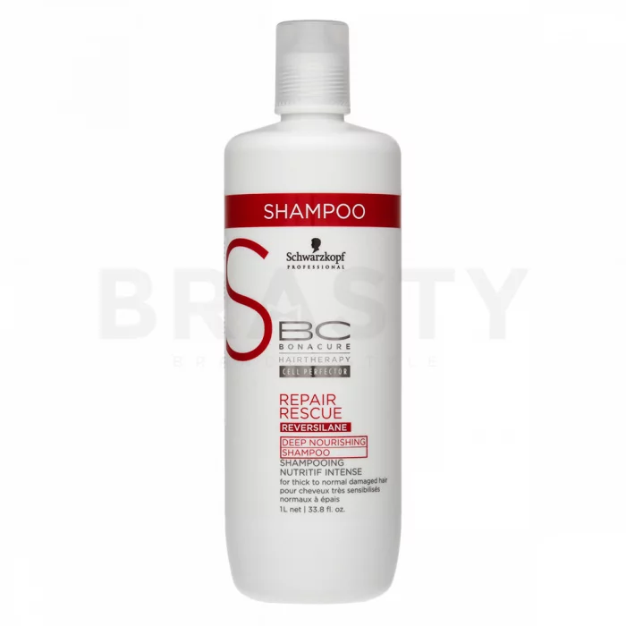Schwarzkopf Professional BC Bonacure Repair Rescue Deep Nourishing Shampoo șampon pentru păr deteriorat 1000 ml