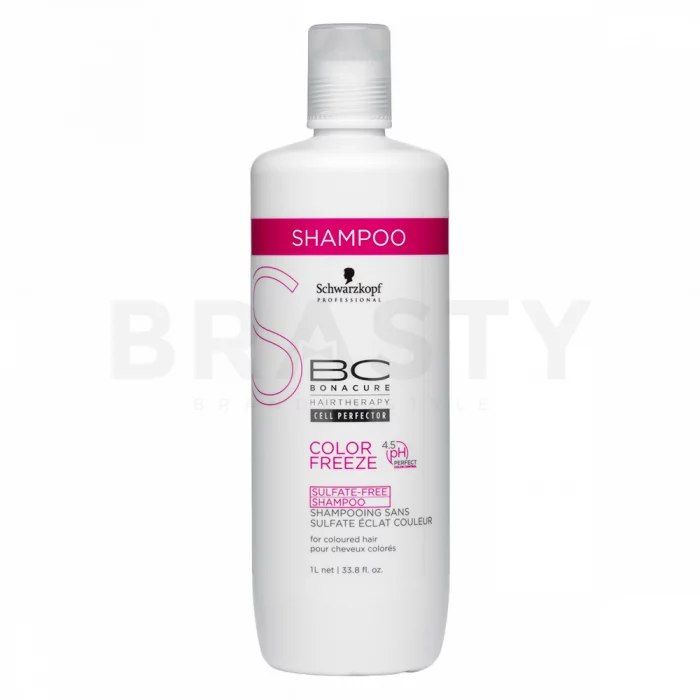 Schwarzkopf Professional BC Bonacure Color Freeze Sulfate-Free Shampoo безсулфатен шампоан за боядисана коса 1000 ml