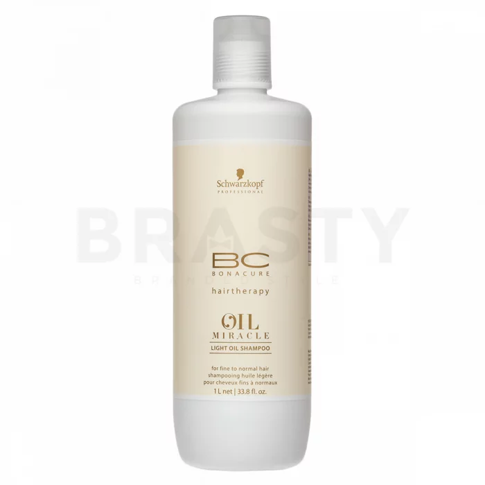 Schwarzkopf Professional BC Bonacure Oil Miracle Light Oil Shampoo szampon do włosów normalnych i delikatnych 1000 ml