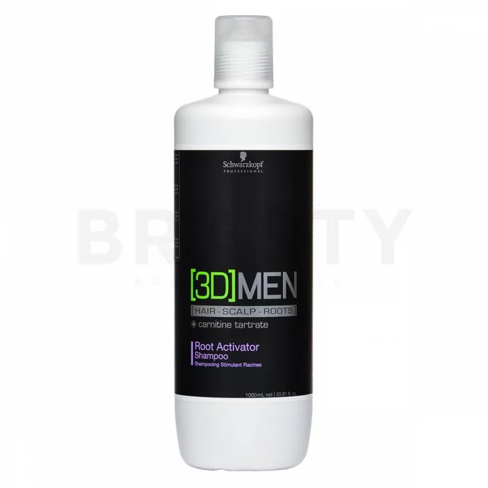 Schwarzkopf Professional 3DMEN Root Activator Shampoo șampon pentru stimularea rădăcinilor părului 1000 ml