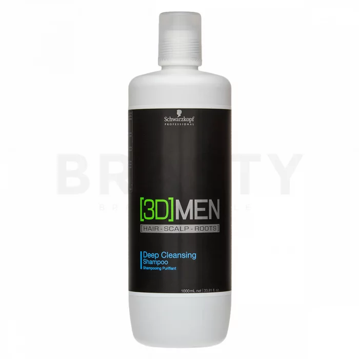 Schwarzkopf Professional 3DMEN Deep Cleansing Shampoo szampon dla mężczyzn 1000 ml
