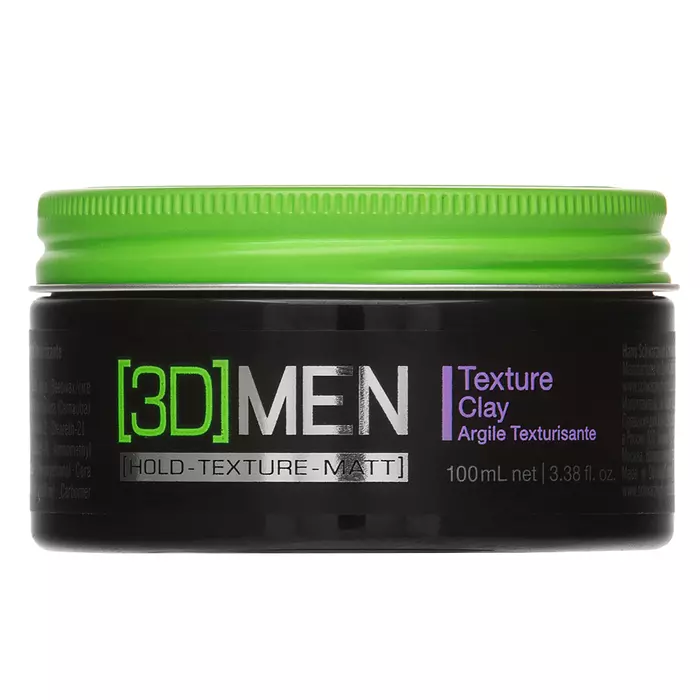 Schwarzkopf Professional 3DMEN Texture Clay modelirna glina za moške 100 ml