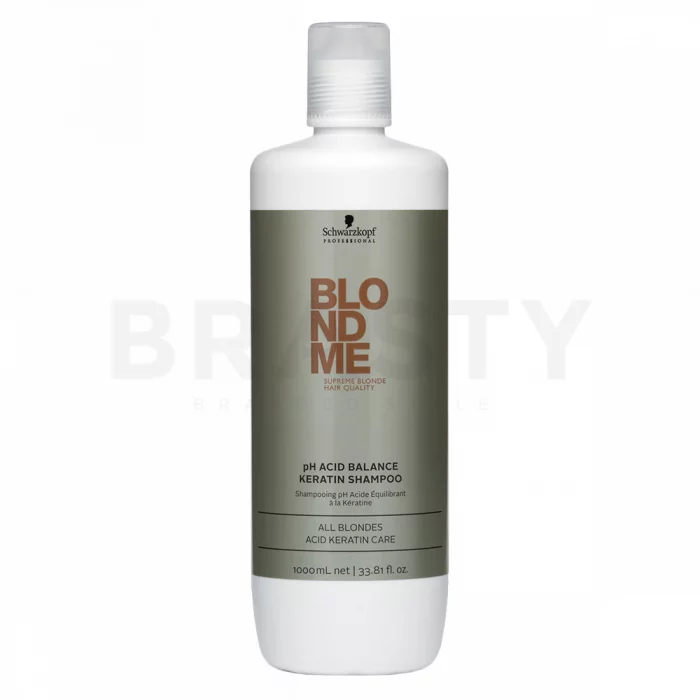 Schwarzkopf Professional BlondMe pH Acid Balance Keratin Shampoo șampon pentru păr blond 1000 ml
