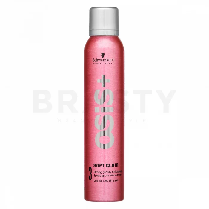 Schwarzkopf Professional Osis+ Soft Glam Strong Glossy Holdspray haarlak 200 ml