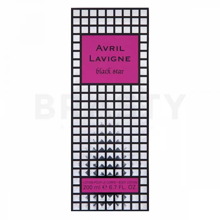 Avril Lavigne Black Star Body lotions for women 200 ml
