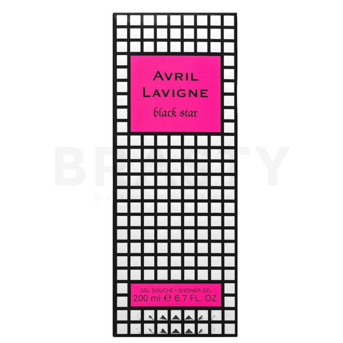 Avril Lavigne Black Star gel doccia da donna 200 ml
