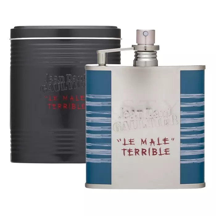 Jean P. Gaultier Le Male Terrible Travel Flask Eau de Toilette da uomo confezione da viaggio 125 ml