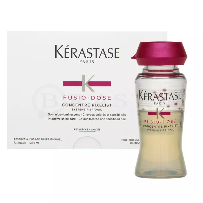Kérastase Fusio-Dose Concentré Pixelist haarbehandeling voor gekleurd haar 10 x 12 ml