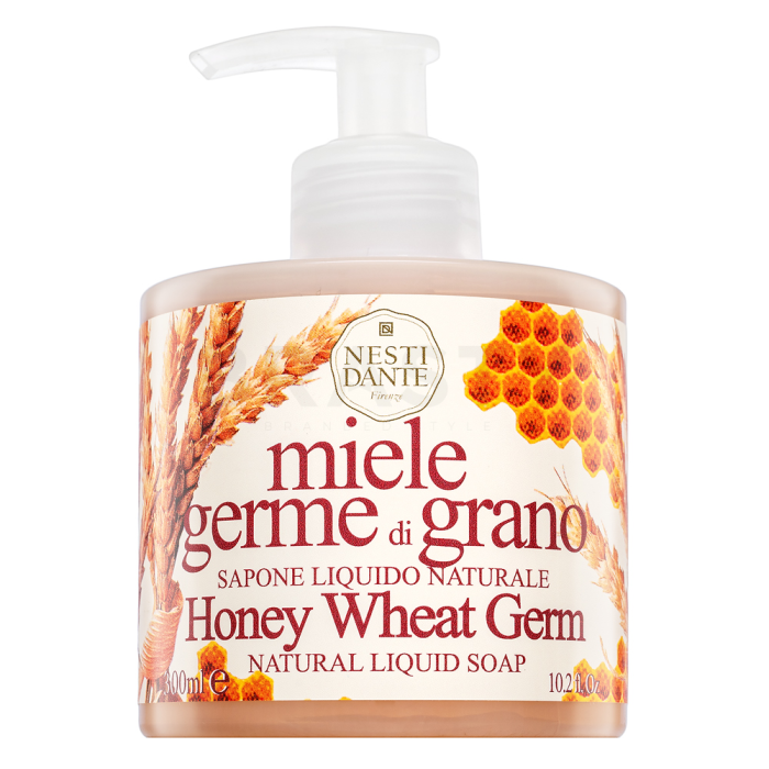 Nesti Dante Honey Wheat Germ flüssige Seife Natural Liquid Soap 300 ml