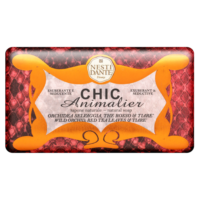 Nesti Dante Chic Seife Animalier Natural Soap Red Pyton 250 g