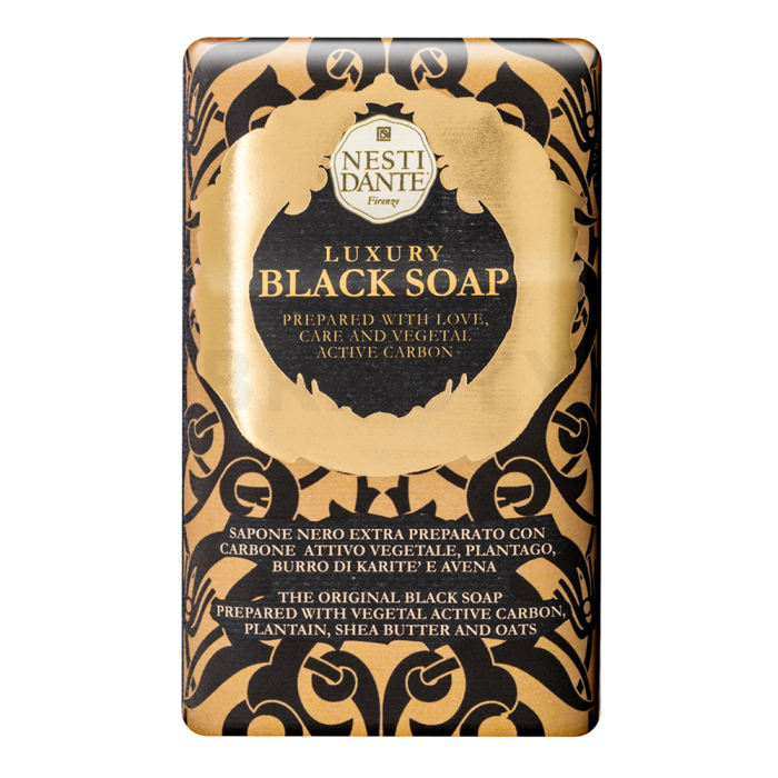 Nesti Dante Luxury mydlo Soap Black 250 g