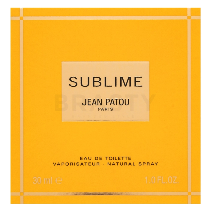 Jean Patou Sublime woda toaletowa dla kobiet 30 ml