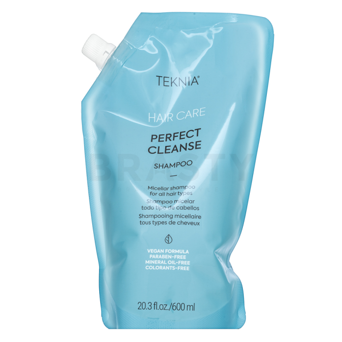 Lakmé Teknia Perfect Cleanse Shampoo sampon de curatare pentru toate tipurile de păr Refill 600 ml