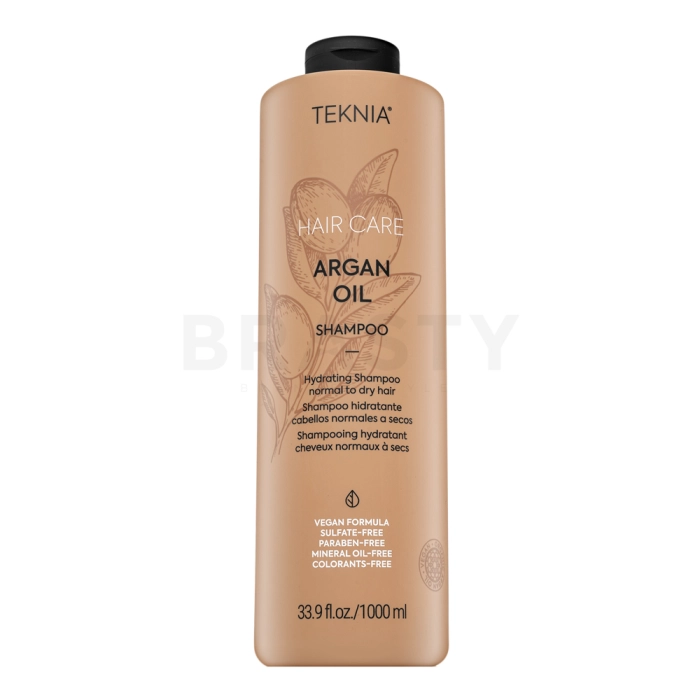 Lakmé Teknia Hair Care Argan Oil Shampoo Voedende Shampoo voor alle haartypes 1000 ml