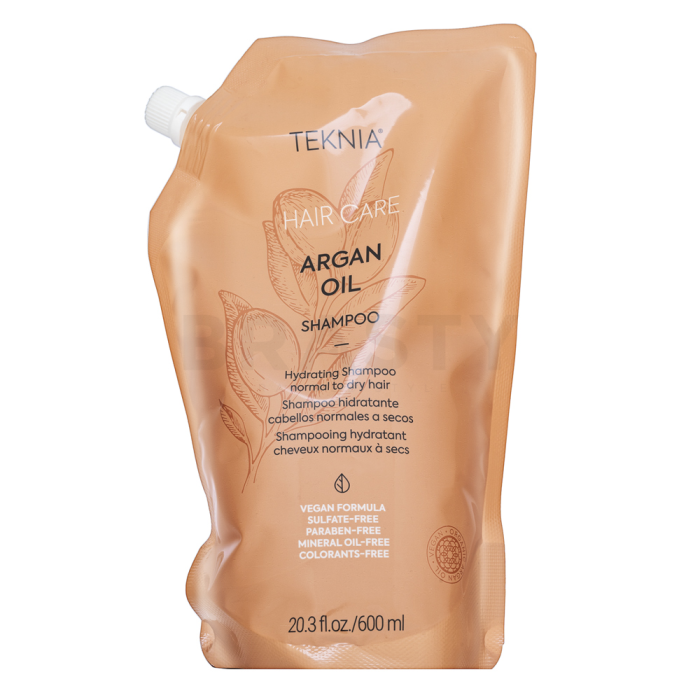 Lakmé Teknia Hair Care Argan Oil Shampoo Voedende Shampoo voor alle haartypes Refill 600 ml