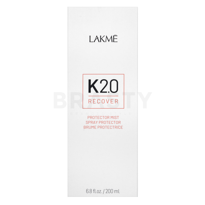 Lakmé K2.0 Recover Protector Mist beschermingsspray voor breekbaar haar 200 ml