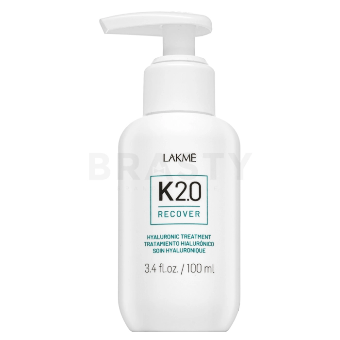 Lakmé K2.0 Recover Hyaluronic Treatment nega brez izpiranja za zelo poškodovane lase 100 ml