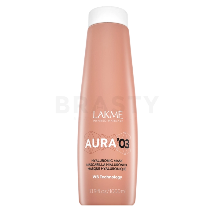 Lakmé Aura '03 Hyaluronic Mask versterkend masker voor verzwakt haar 1000 ml