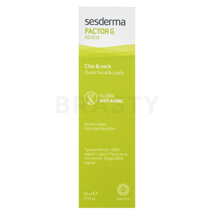Sesderma Factor G Renew gel krema Oval Face & Neck 50 ml