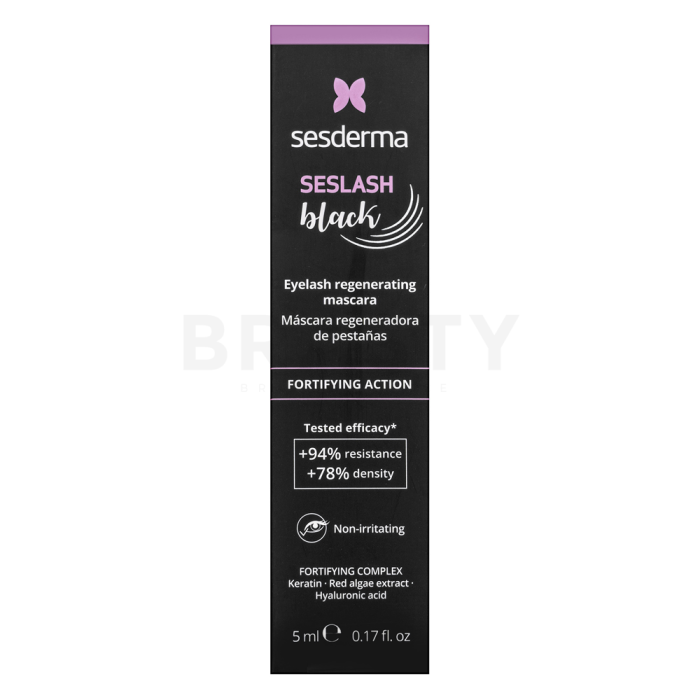 Sesderma Seslash Eyelash Regenerating Mascara Wimperntusche mit regenerierender Wirkung Black 5 ml