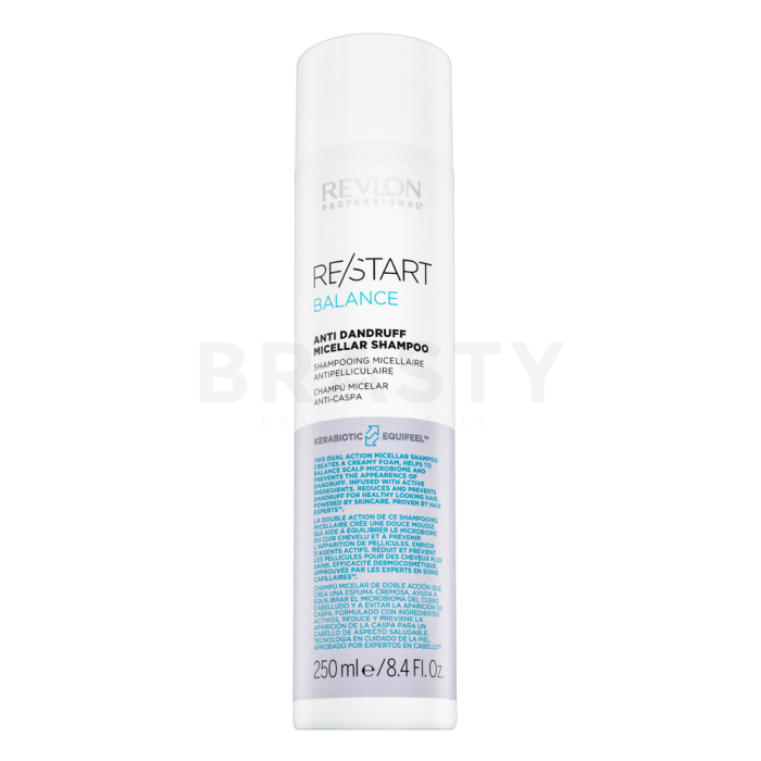 Revlon Professional Restart Balance Anti Dandruff Micellar Shampoo tisztító sampon korpásodás ellen 250 ml