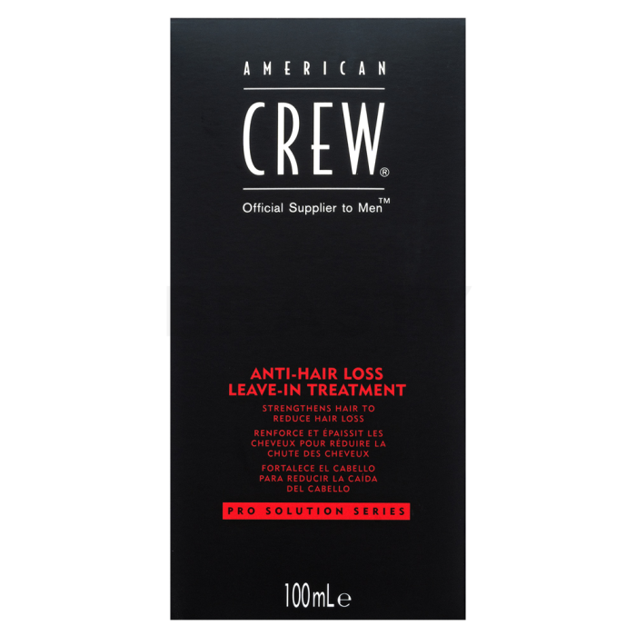 American Crew Anti-Hair Loss Leave-In Treatment verzorging zonder spoelen tegen haaruitval 100 ml