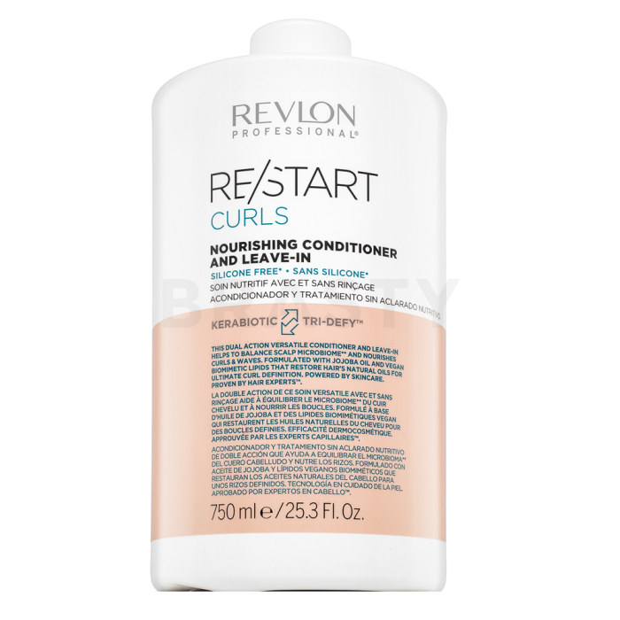 Revlon Professional Restart Curls Nourishing Conditioner and Leave-in hranjivi regenerator za kovrčavu kosu 750 ml