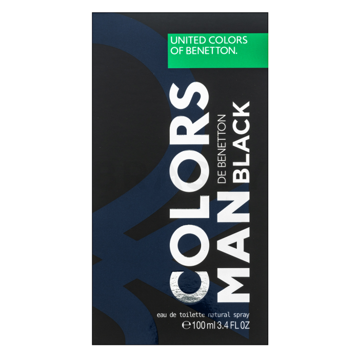 Benetton Colors de Benetton Man Black woda toaletowa dla mężczyzn 100 ml