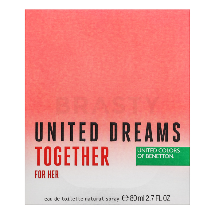Benetton United Dreams Together For Her Eau de Toilette für Damen 80 ml