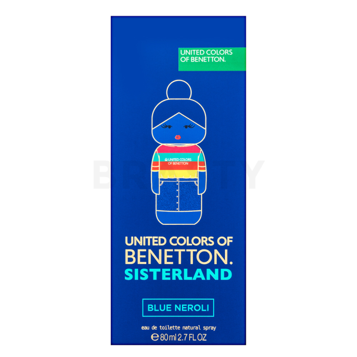 Benetton Sisterland Blue Neroli Eau de Toilette für Damen 80 ml