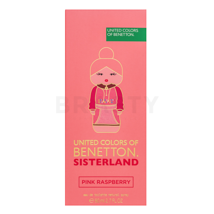 Benetton Sisterland Pink Raspberry Eau de Toilette für Damen 80 ml