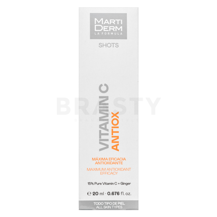 Martiderm Shots serum rozjaśniające z witaminą C Vitamin C Antiox 20 ml