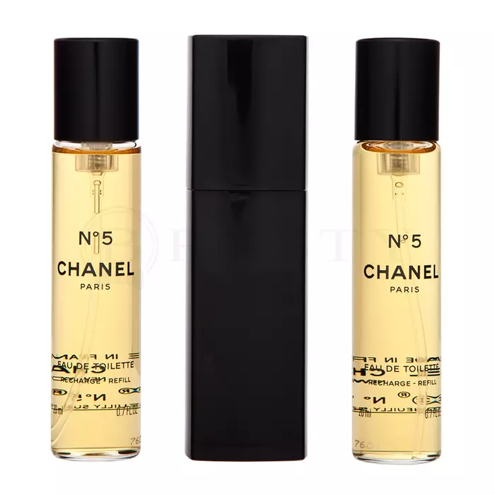 Chanel No.5 - Twist and Spray Toaletna voda za ženske 3 x 20 ml