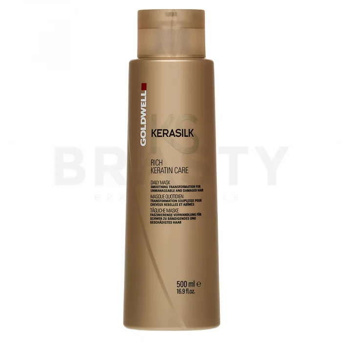 Goldwell Kerasilk Rich Keratin Care Daily Mask maska do niesfornych i zniszczonych włosów 500 ml