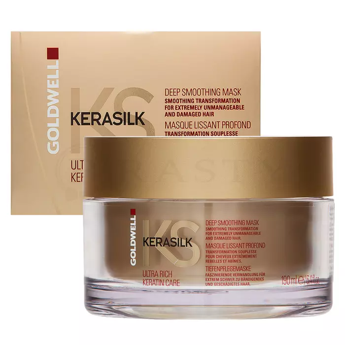 Goldwell Kerasilk Ultra Rich Keratin Care Deep Smoothing Mask odżywcza maska do włosów do niesfornych i zniszczonych włosów 190 ml