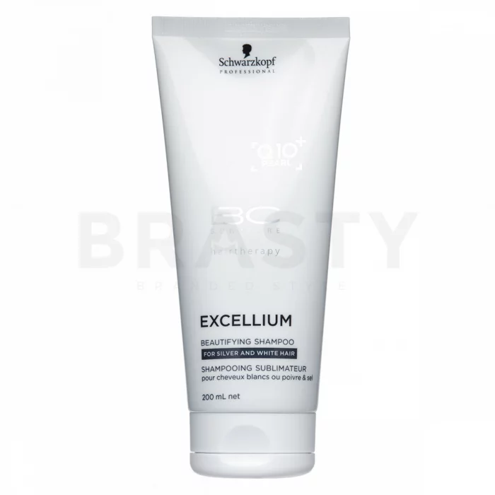Schwarzkopf Professional BC Bonacure Excellium Beautifying Beautifying Shampoo șampon pentru păr blond platinat si grizonat 200 ml