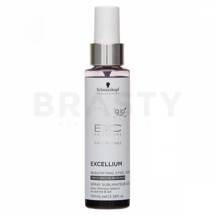 Schwarzkopf Professional BC Bonacure Excellium Beautifying Steel Spray спрей за платинено руса и сива коса 100 ml
