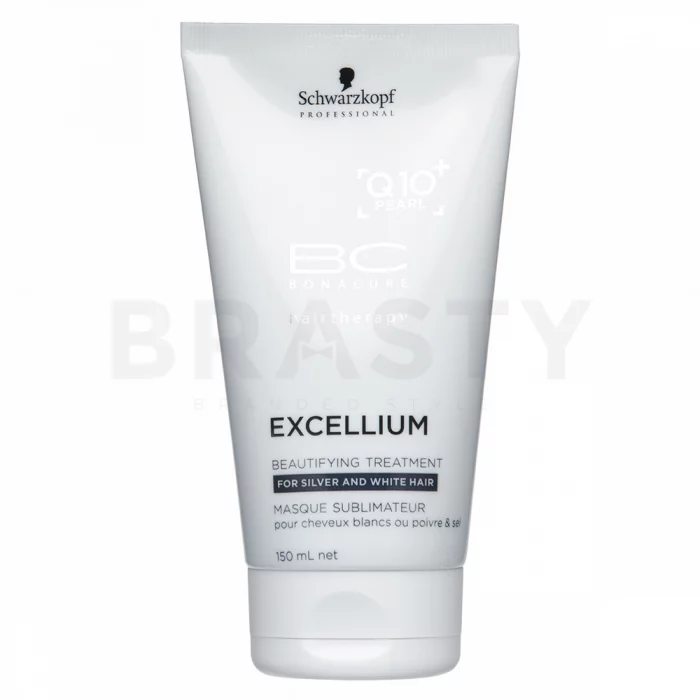 Schwarzkopf Professional BC Bonacure Excellium Beautifying Treatment Маска за платинено руса и сива коса 150 ml