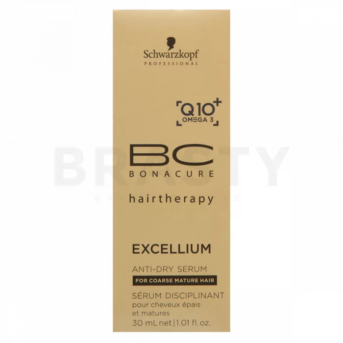 Schwarzkopf Professional BC Bonacure Excellium Taming Anti-Dry Serum serum voor volwassen haar 30 ml