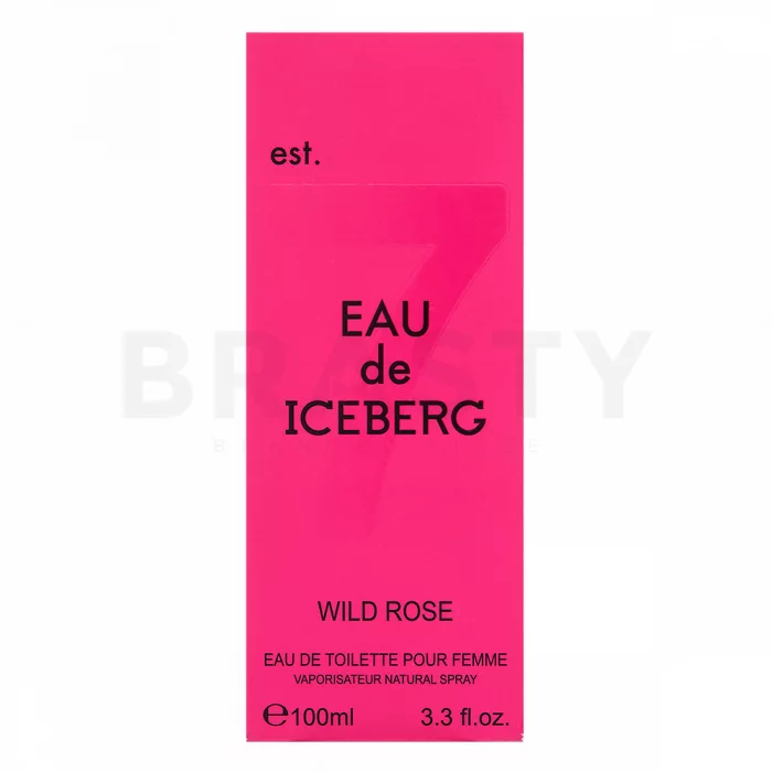 Iceberg Eau de Iceberg Wild Rose toaletní voda pro ženy 100 ml