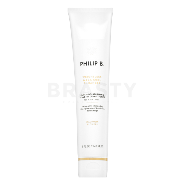 PHILIP B Weightless Mega Curl Enhancer hajformázó krém hullámos és göndör hajra 178 ml