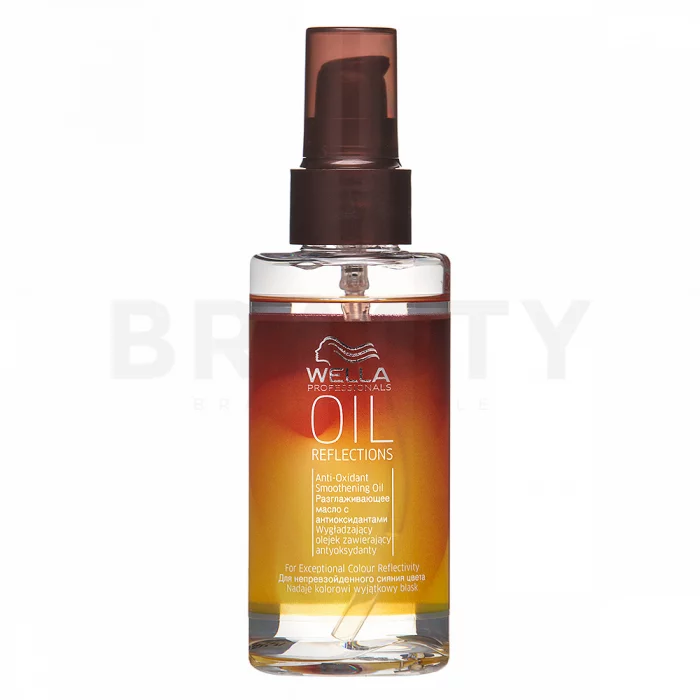 Wella Professionals Oil Reflections Anti-oxidant Smoothening Oil олио за подчертаване на цвета на косата 100 ml