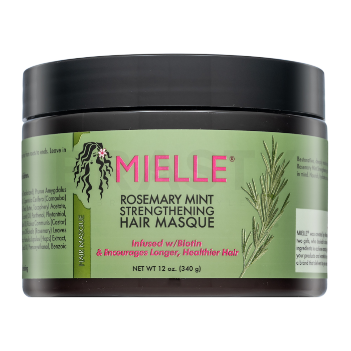 Mielle Rosemary Mint Strengthening Hair Masque učvršćujuća maska za sve tipove kose 340 g