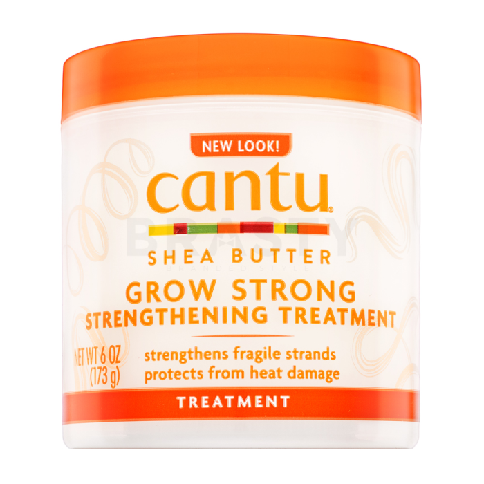 Cantu Shea Butter Grow Strong Strengthening Treatment Haarkur für Wärmestyling der Haare