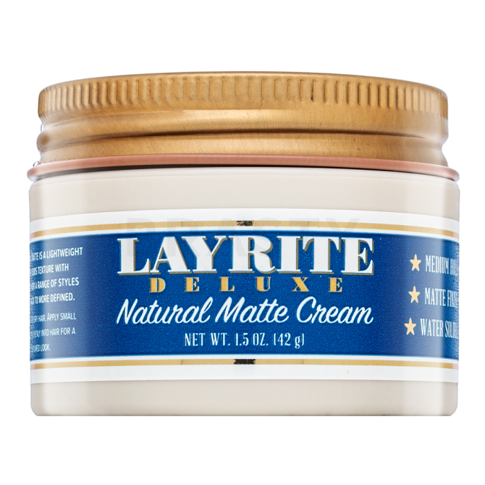 Layrite Natural Matte Cream vormgevende crème voor een mat effect 42 g