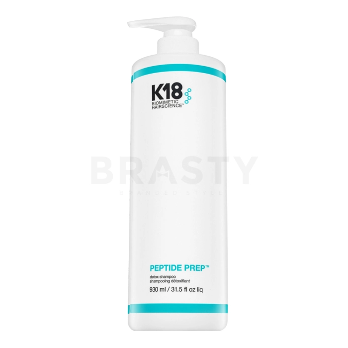 K18 Peptide Prep Detox Shampoo hĺbkovo čistiaci šampón pre všetky typy vlasov 930 ml