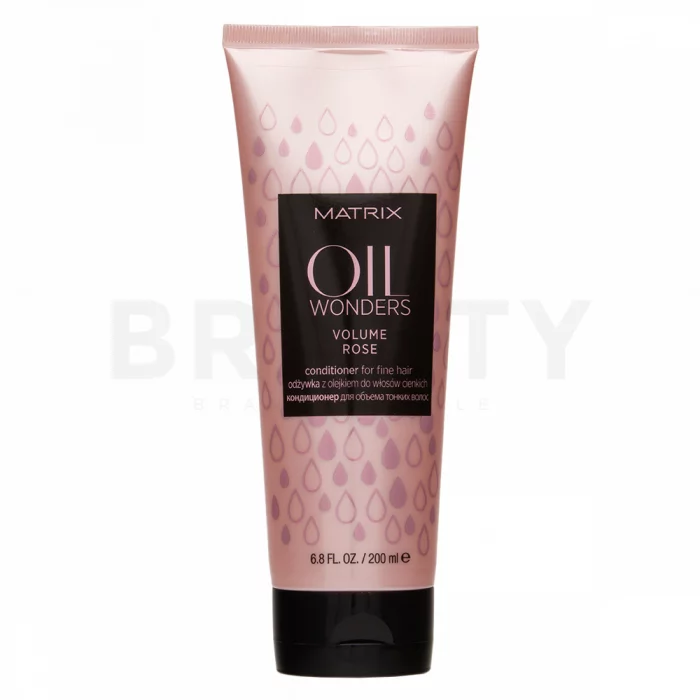 Matrix Oil Wonders Volume Rose Conditioner balsam pentru păr fin 200 ml