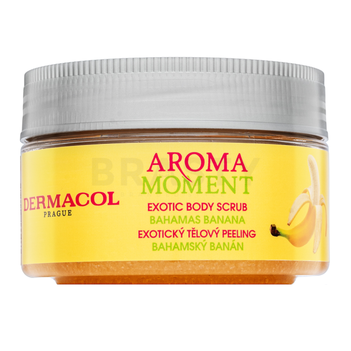 Dermacol Aroma Moment peeling do ciała Body Scrub Bahamas Banana 200 g