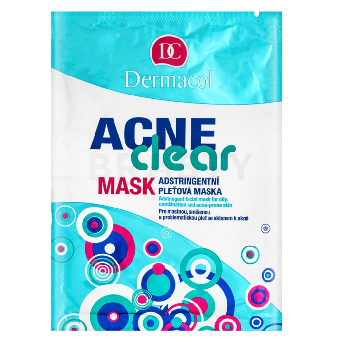 Dermacol ACNEclear voedend masker Adstringent Facial Mask 2 x 8 g